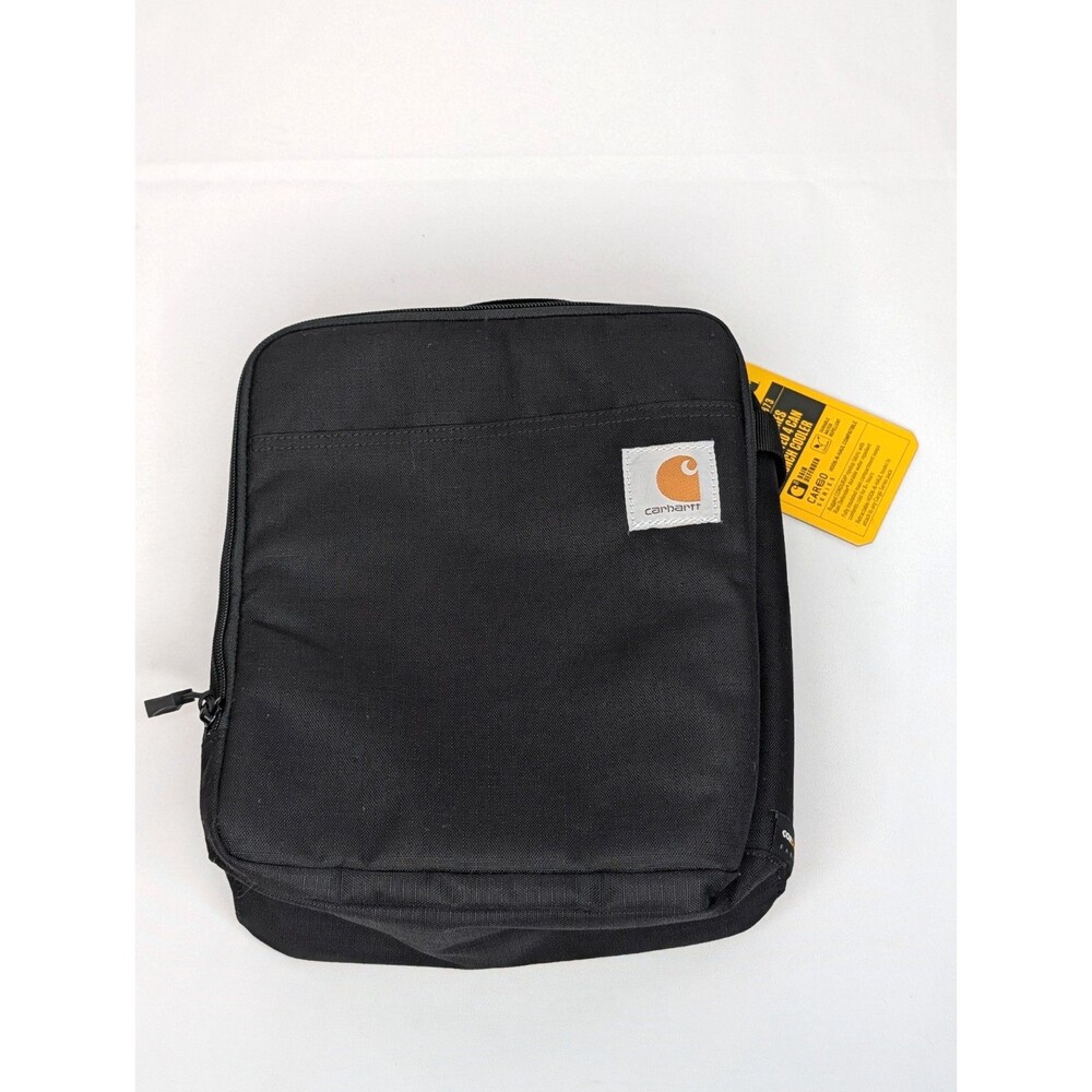 Carhartt Cargo Series Insulated 4 Can Lunch Cooler with Hook & Haul - Black